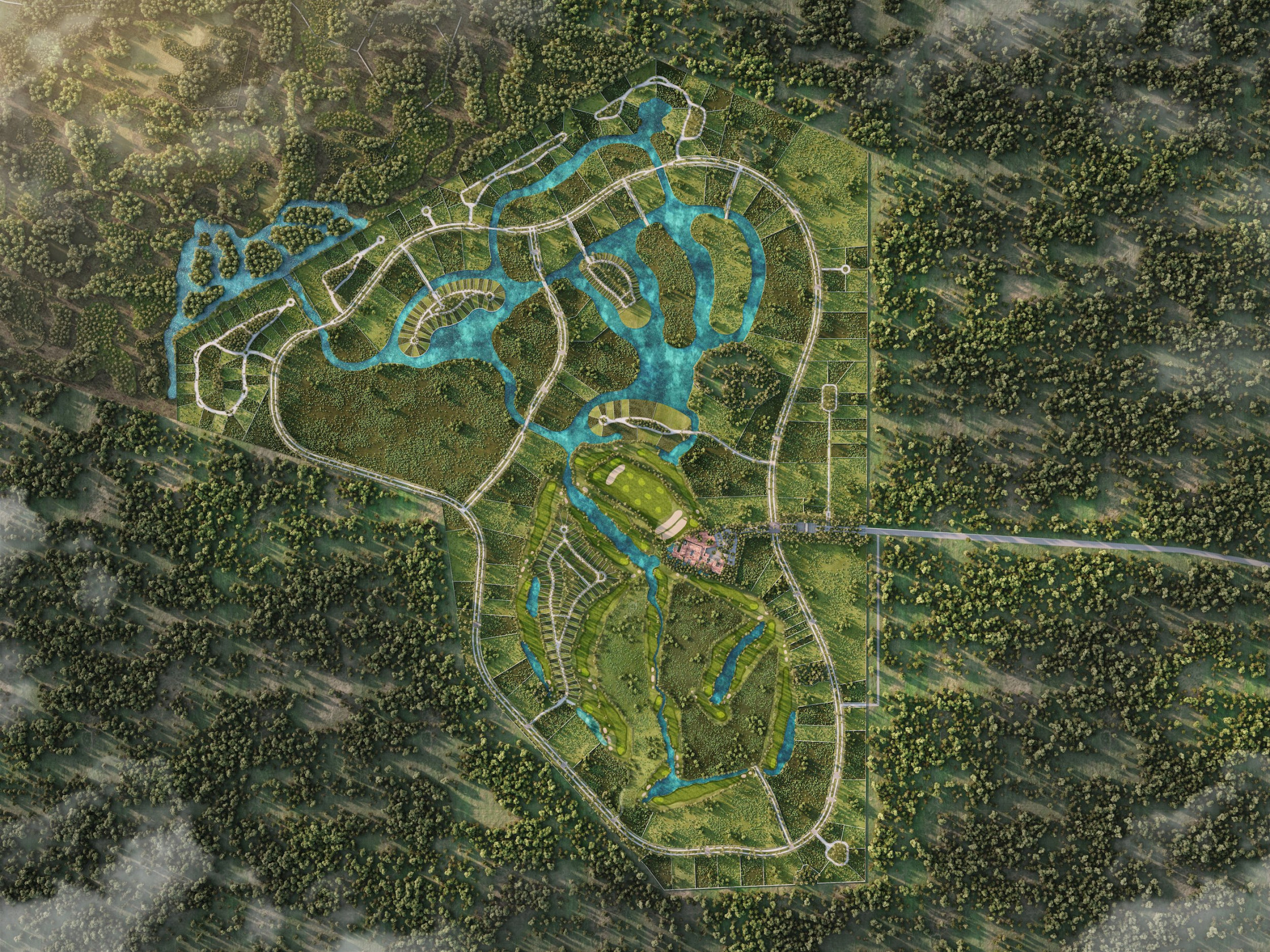 Master Plan Country lakes